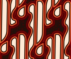 Batik Parang Seamless Patterns