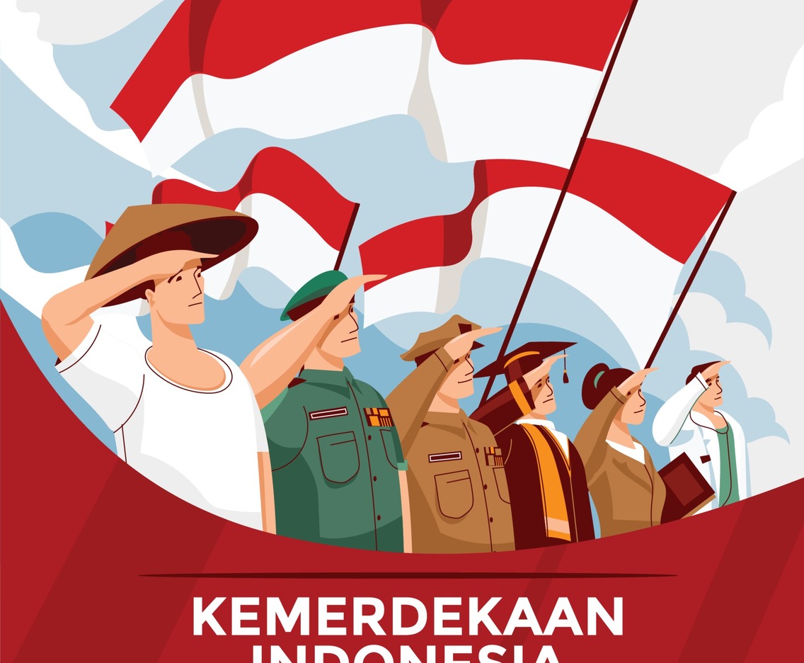 Hari Kemerdekaan Republik Indonesia mean Independence day of Indonesia