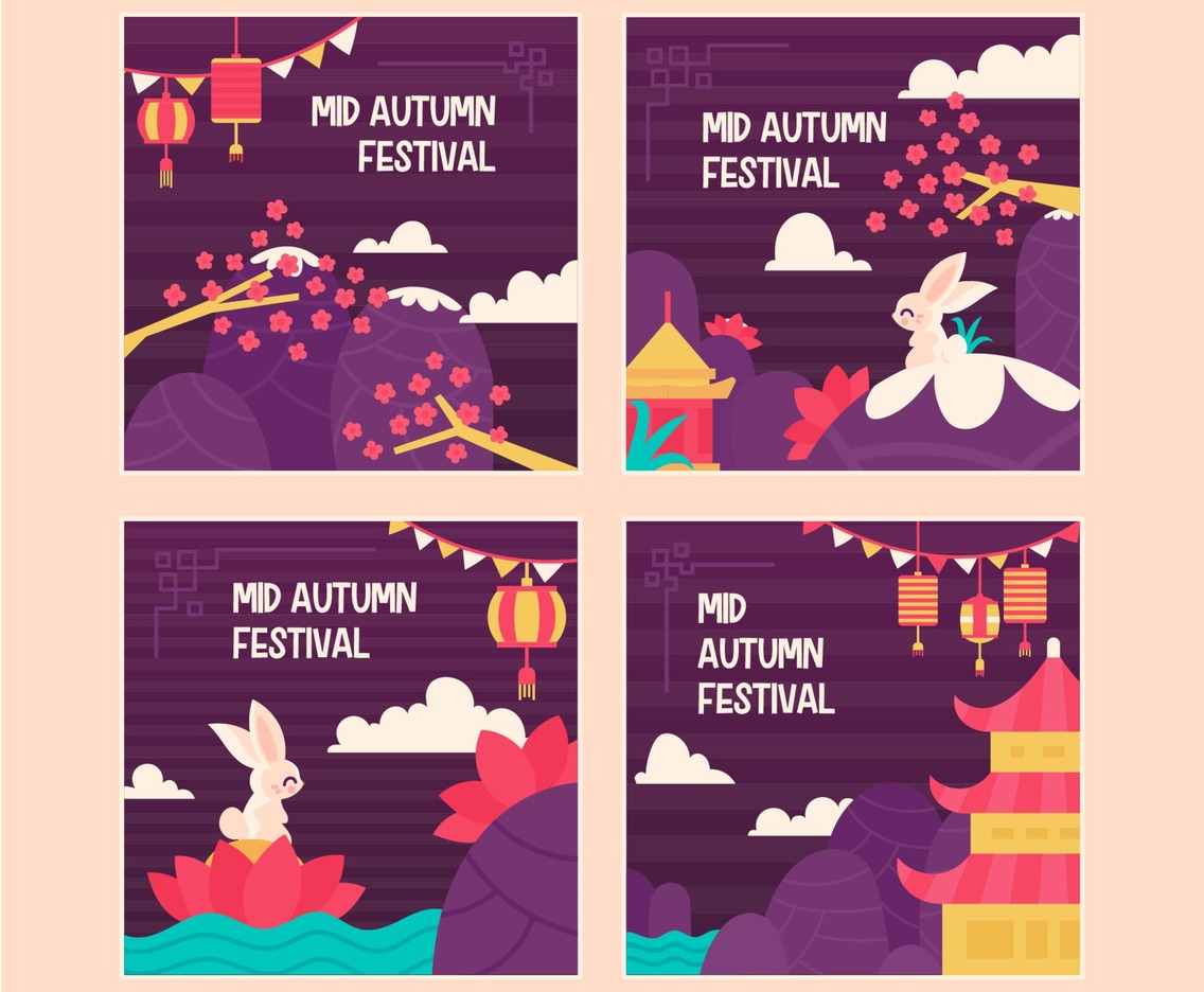 Mid Autumn Social Media Card