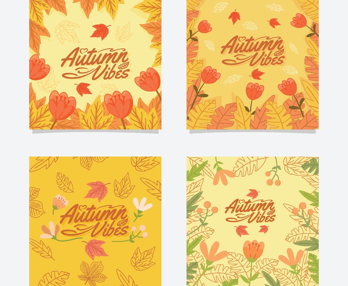 Autumn Invitation Card