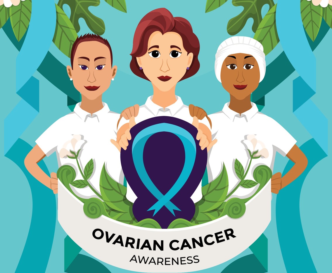 Ovarian Cancer Awareness Concept