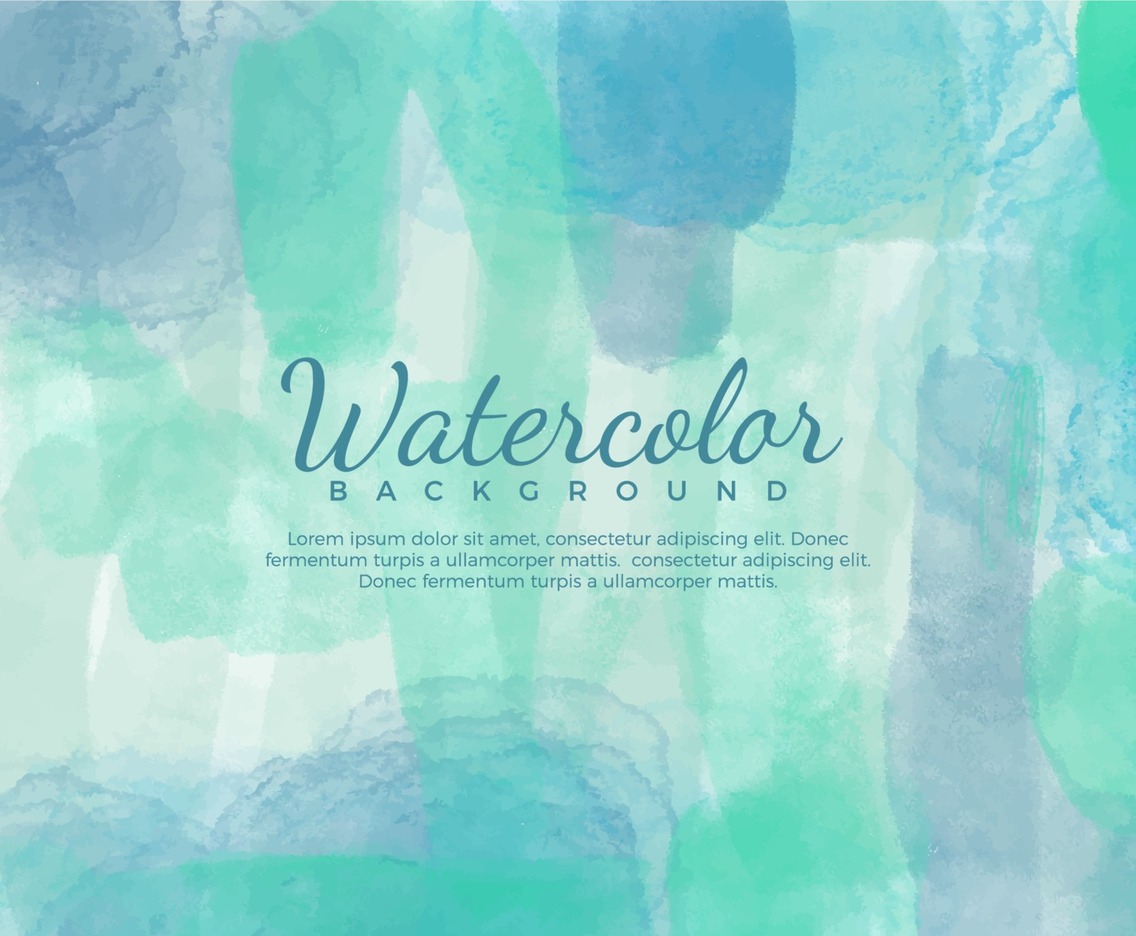 Deep Sea Like Watercolor Texture Background