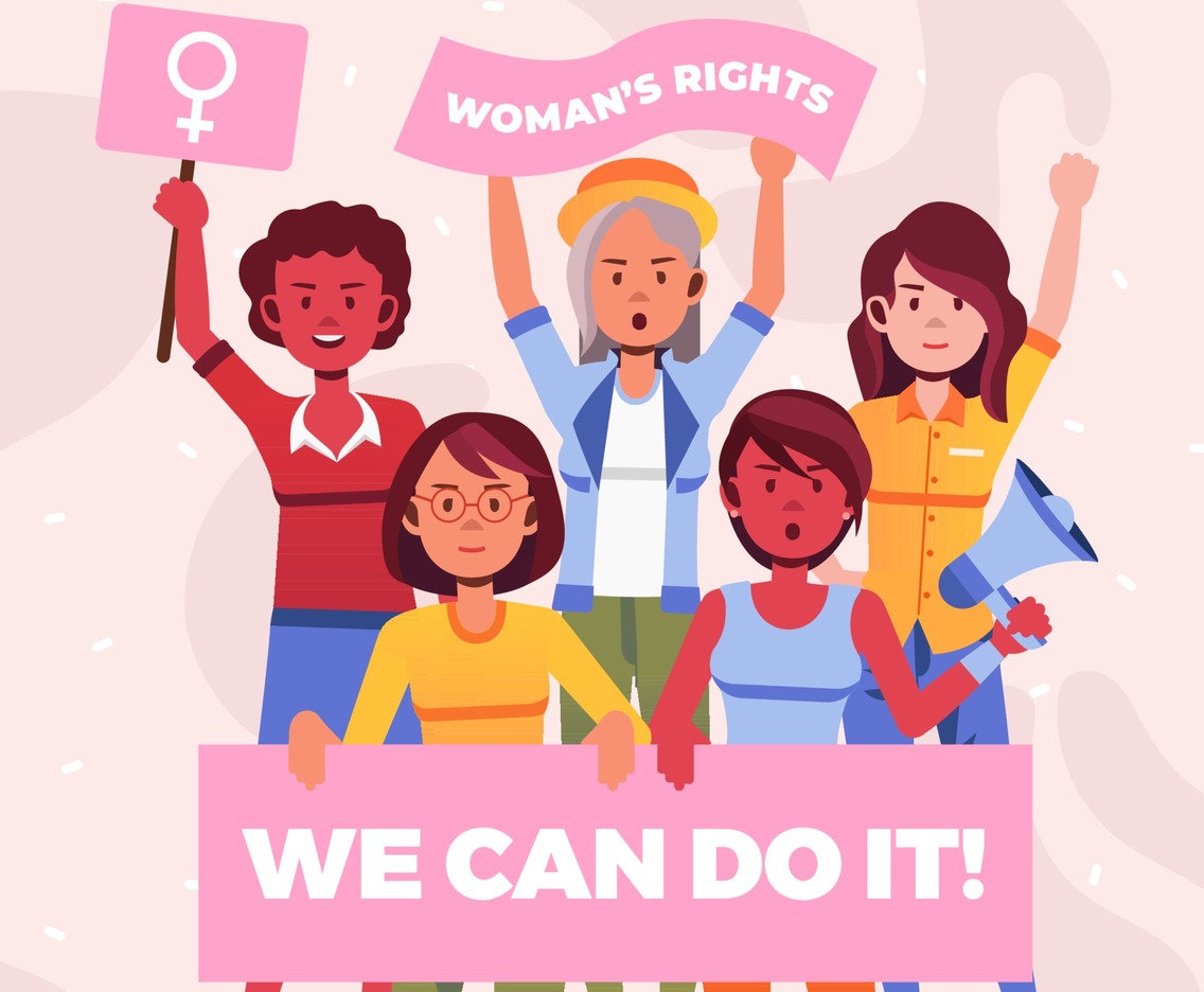 Modern Feminism Concept