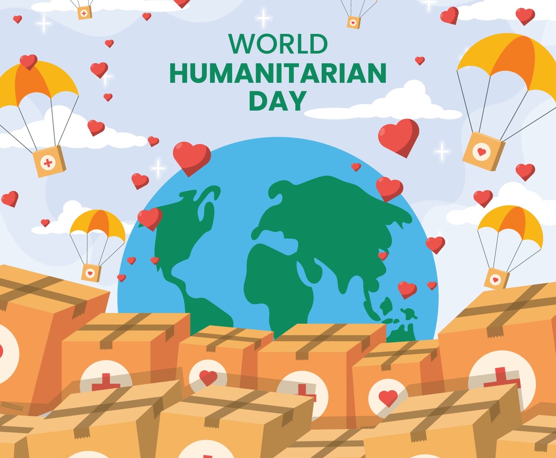 World Humanitarian Day Concept