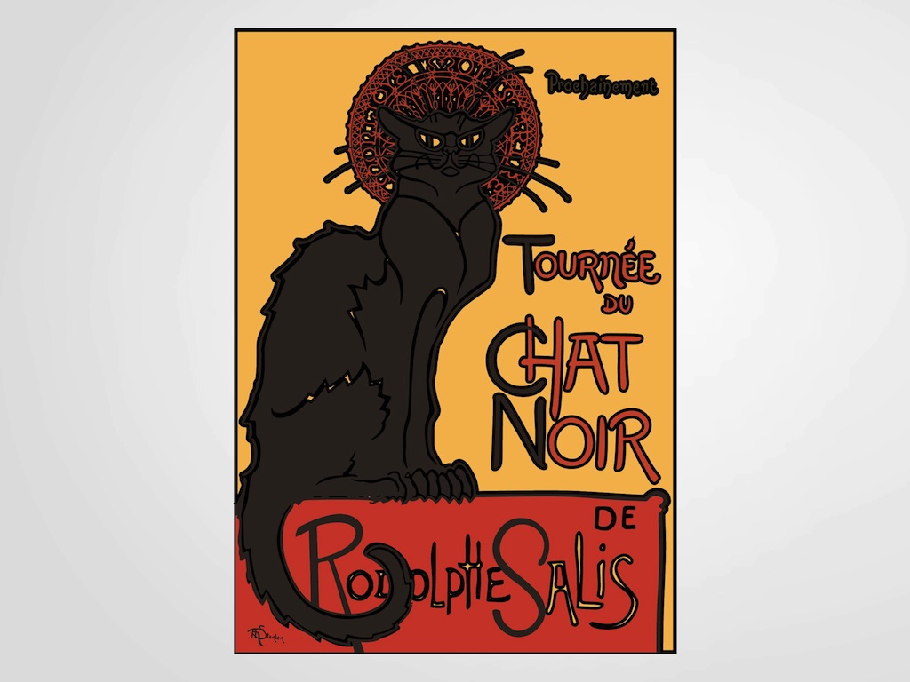 Chat Noir Poster
