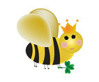 Cartoon Queen Bee