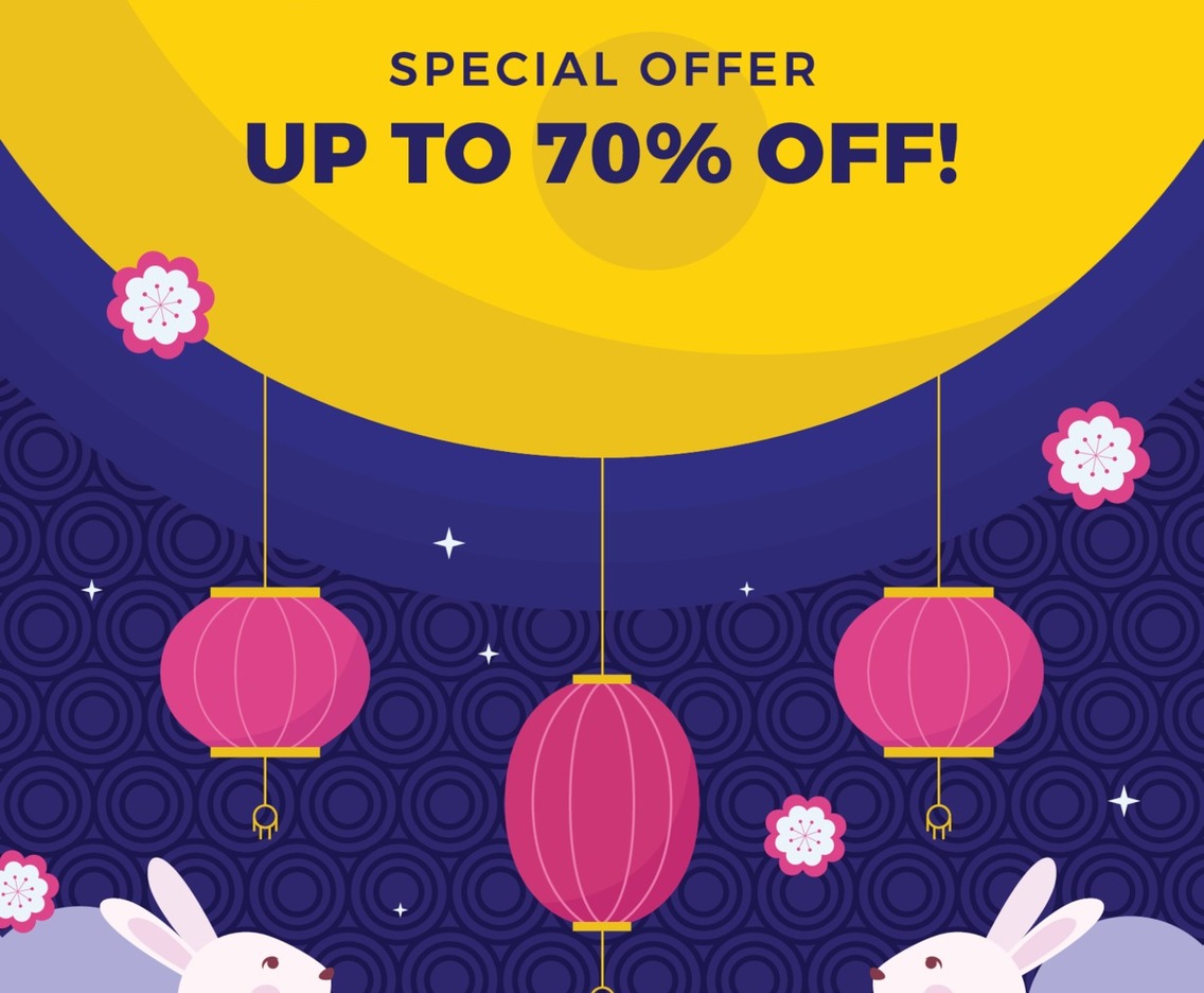 Mid Autumn Festivity Sale Poster