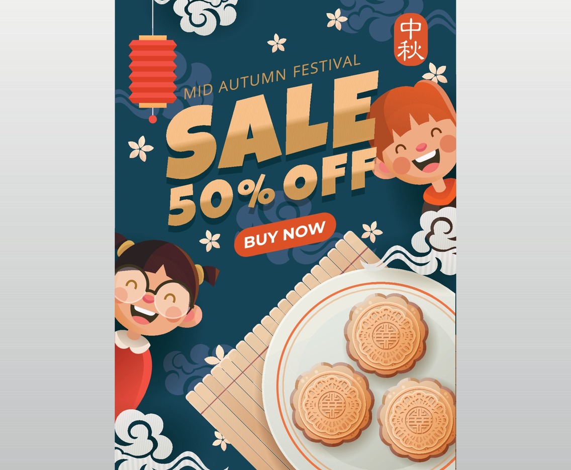 Mid Autumn Sale Poster