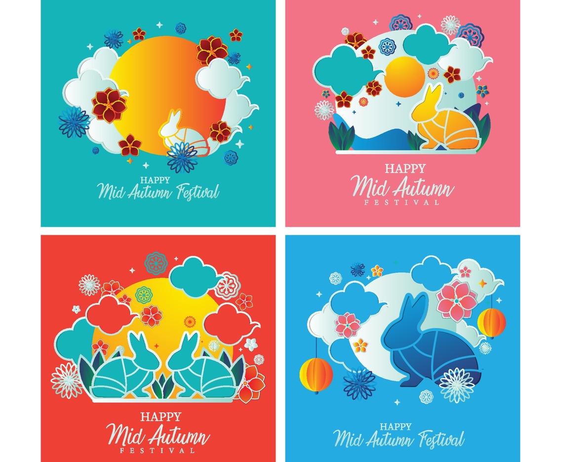 Mid Autumn Festival Card Concept