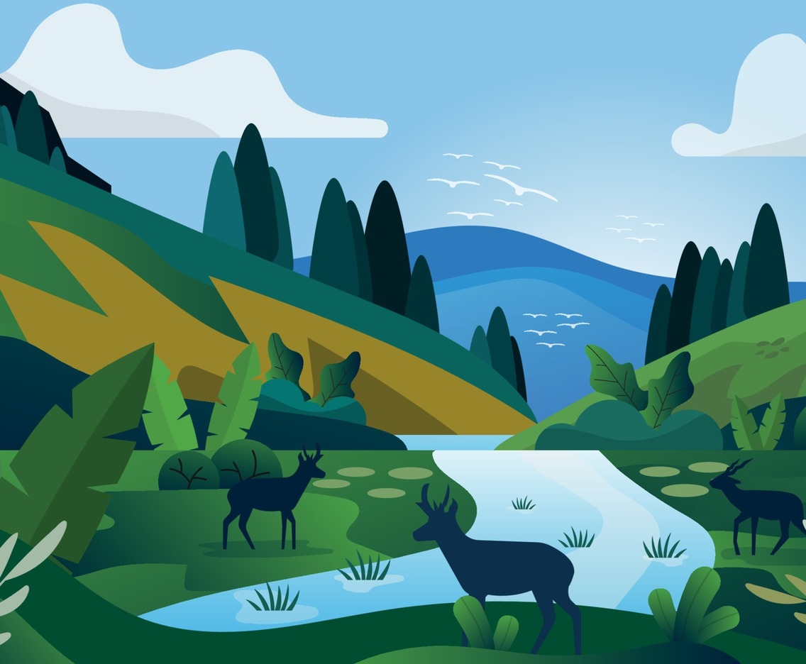 Nature Scenery Background