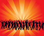 Dancing Crowds Background