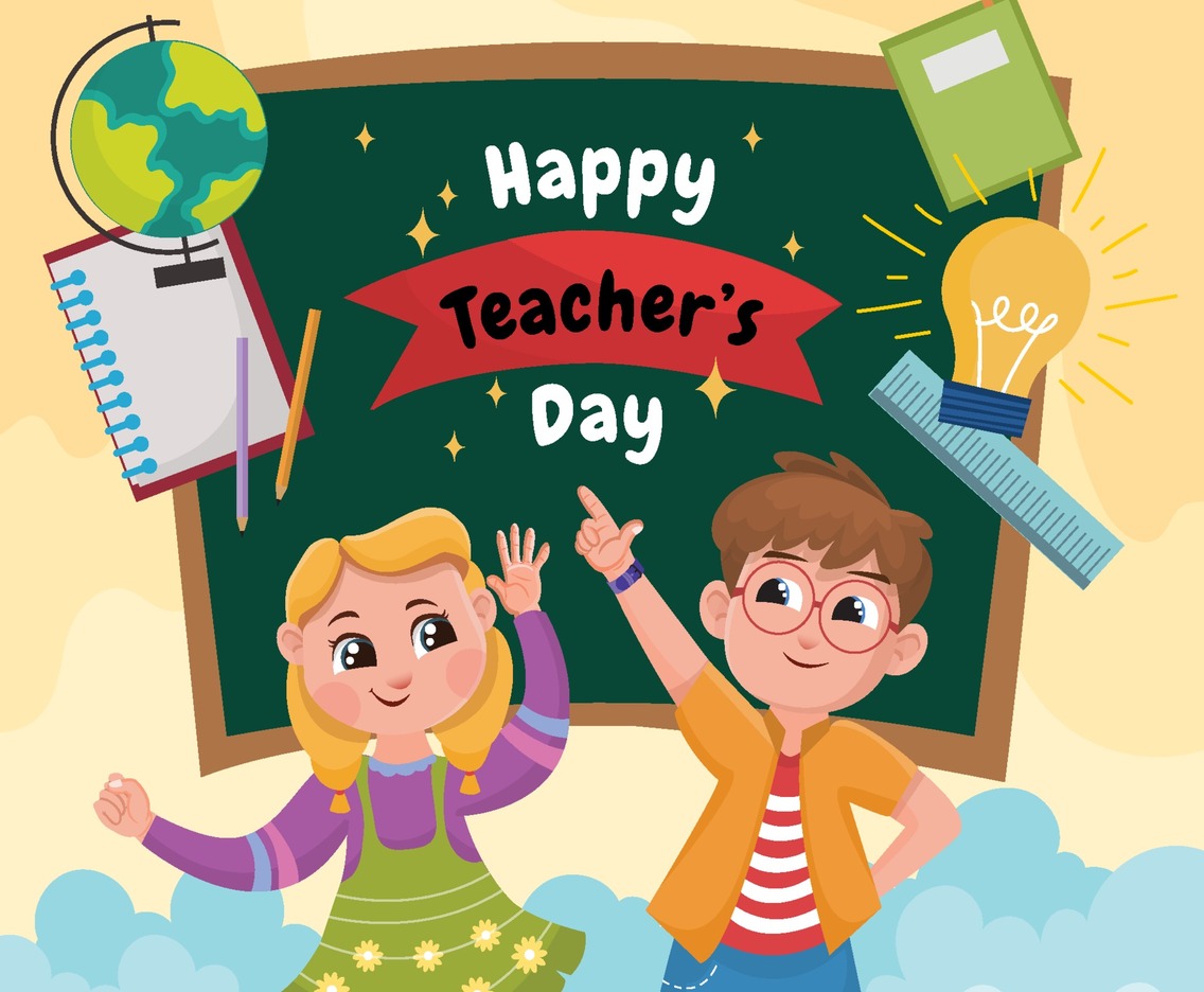 Happy Teacher's Day Background
