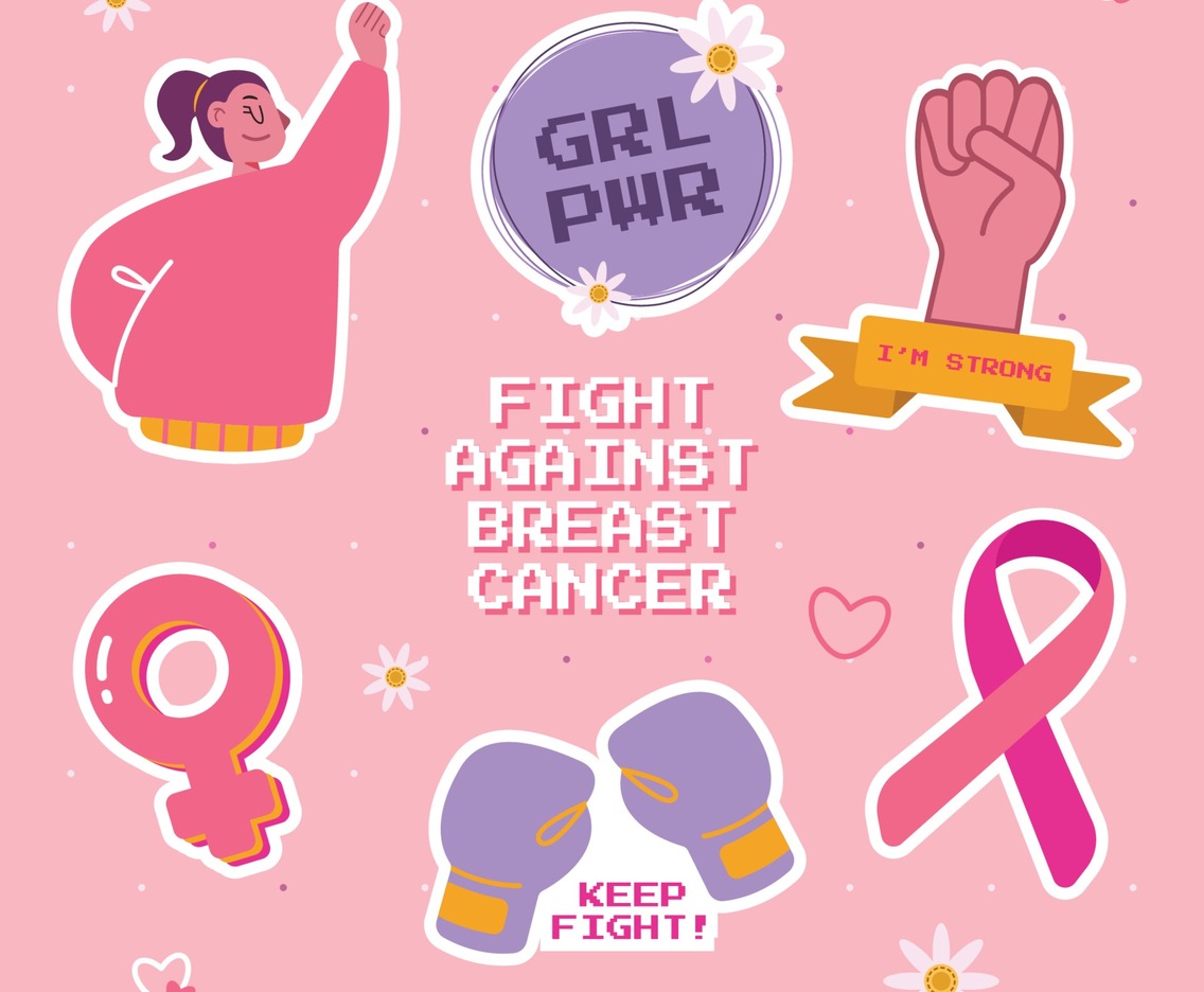 Breast Cancer Sticker Pack