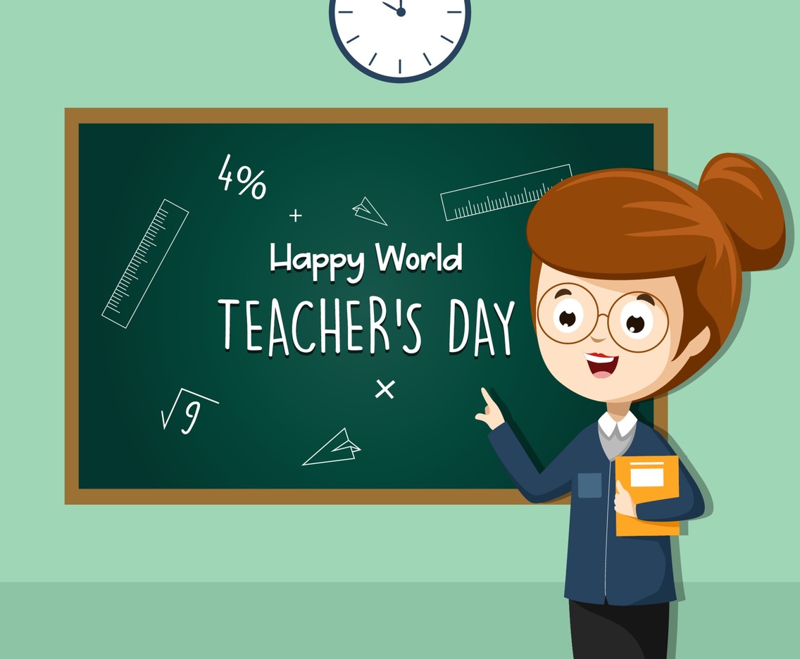 Happy Teacher's Day Background