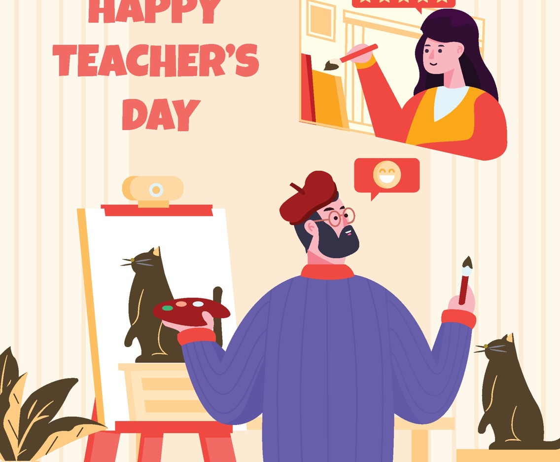 Students Gives Rating to Her Teacher Five Star