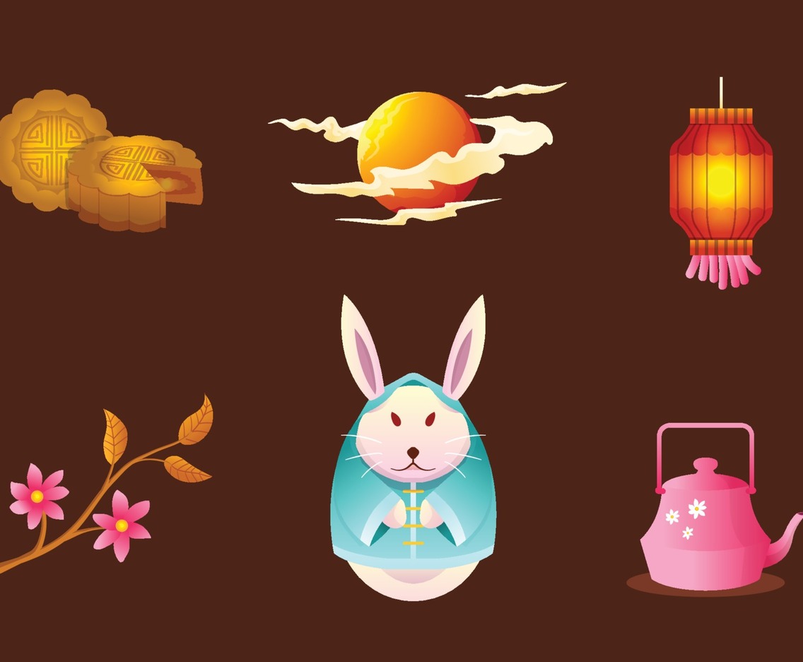 Mid autumn Festival Element