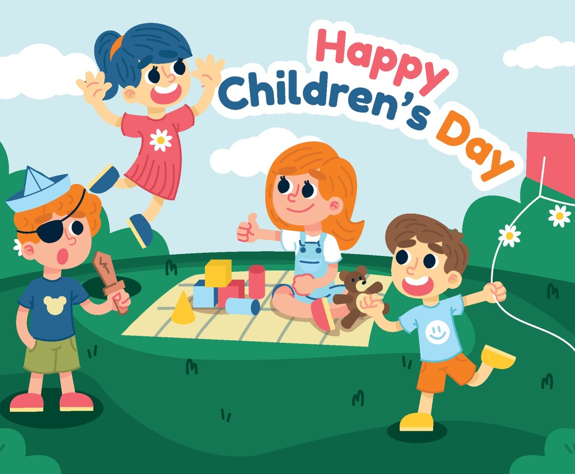 Happy Children's Day Background