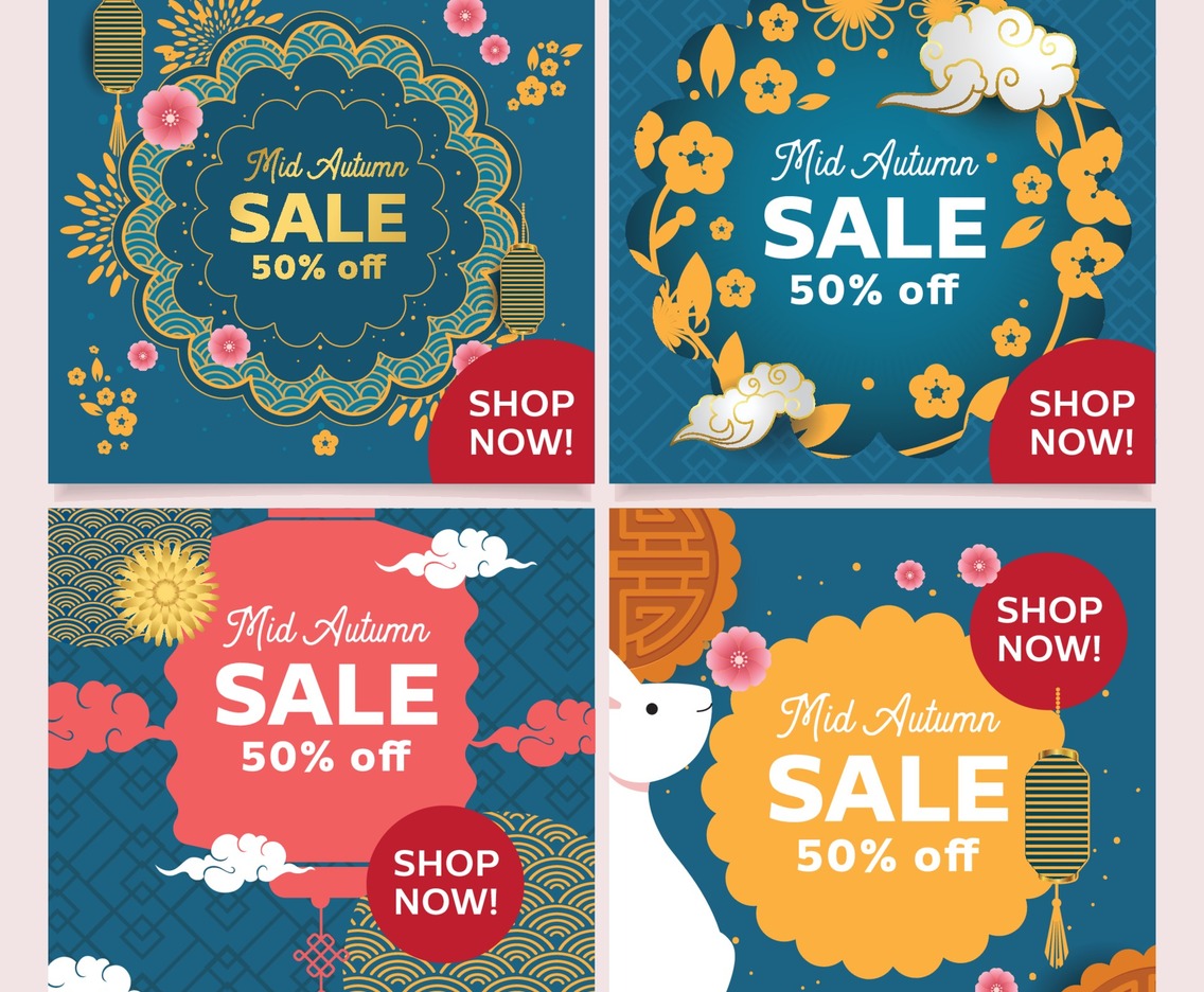 Mid Autumn Sale template