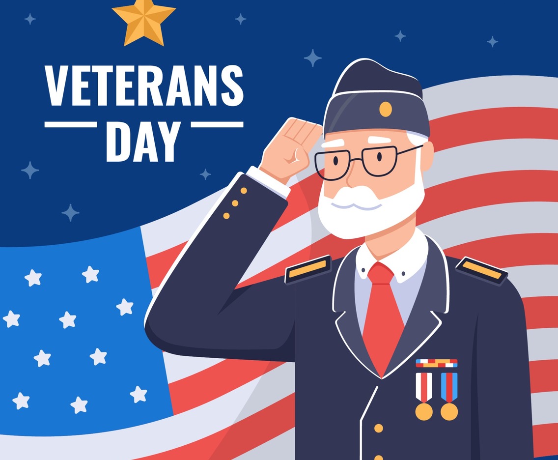 Happy Veterans Day of America