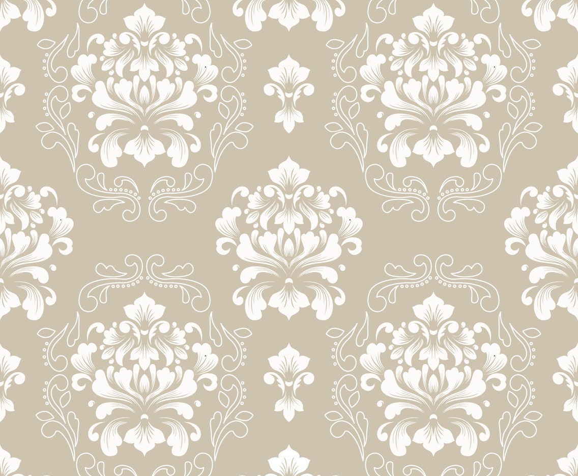 Vintage Damask Seamless Pattern
