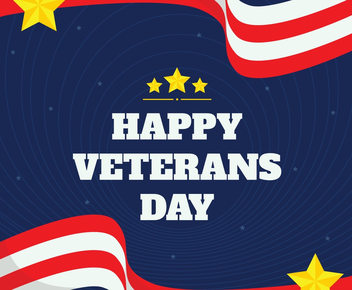 Happy Veterans Day Background