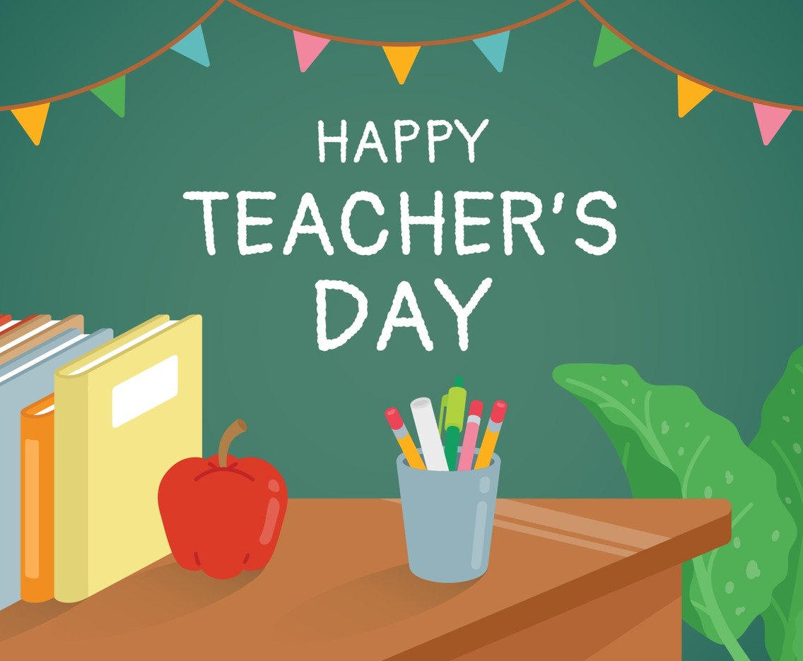 Happy Teacher's Day Background