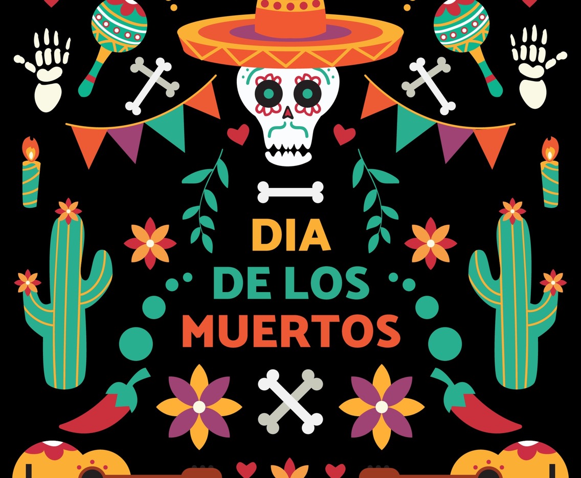 Dia De Los Muertos Background