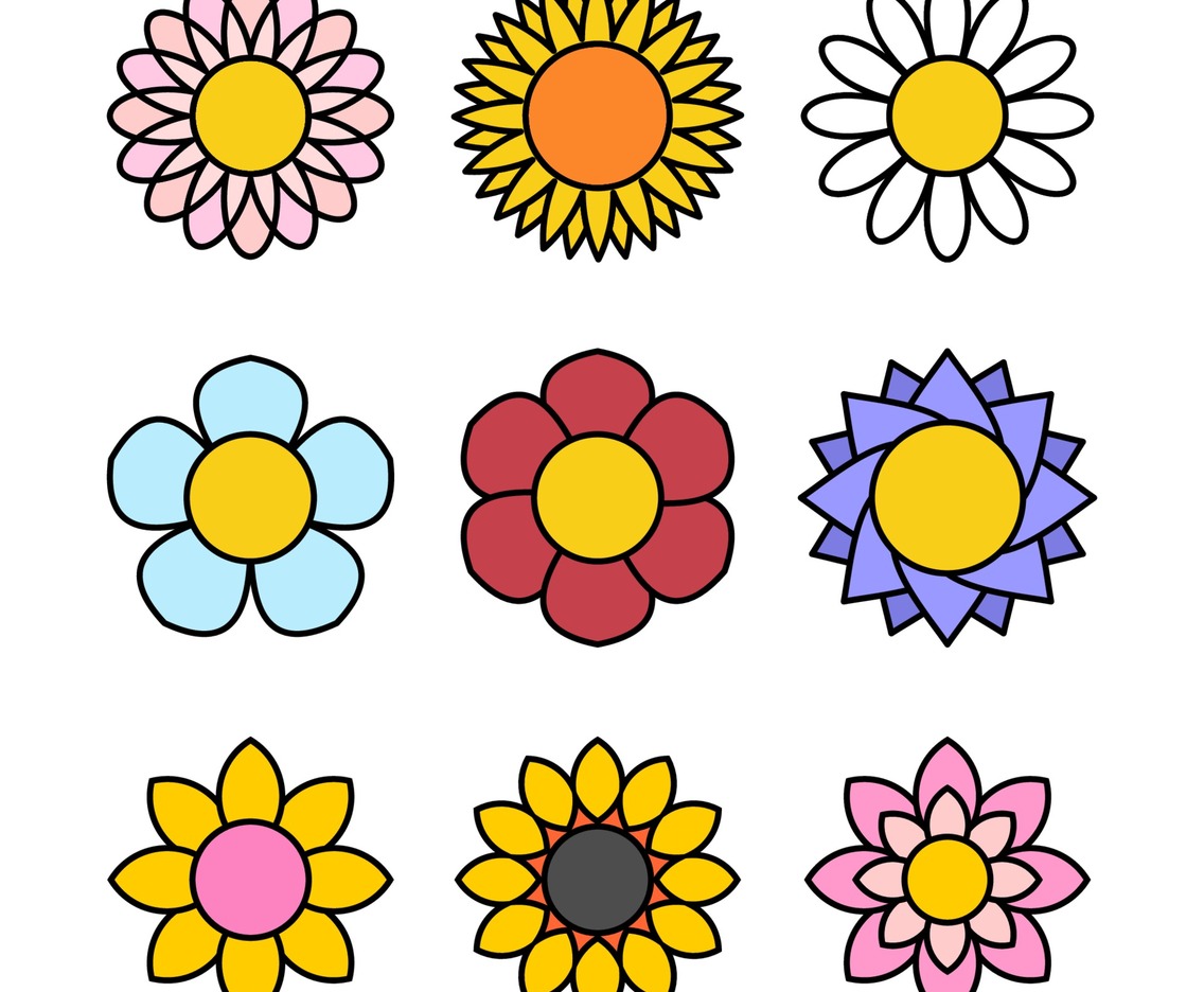 Flower Icon Set