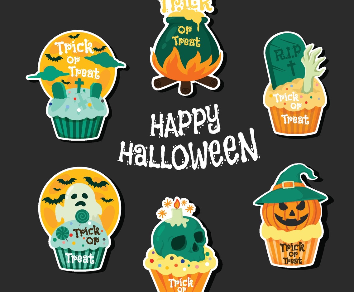 Happy Halloween Party Sticker