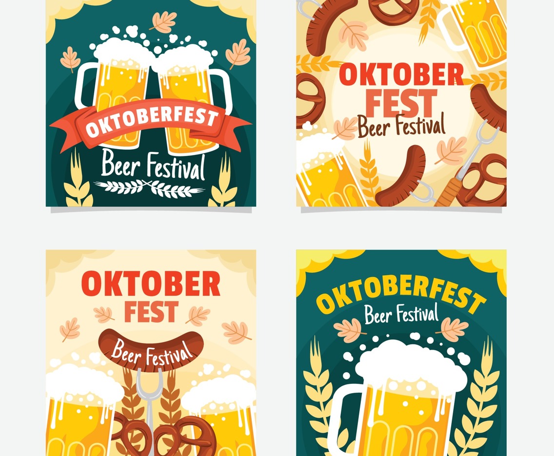 Oktoberfest Celebration Social Media Post