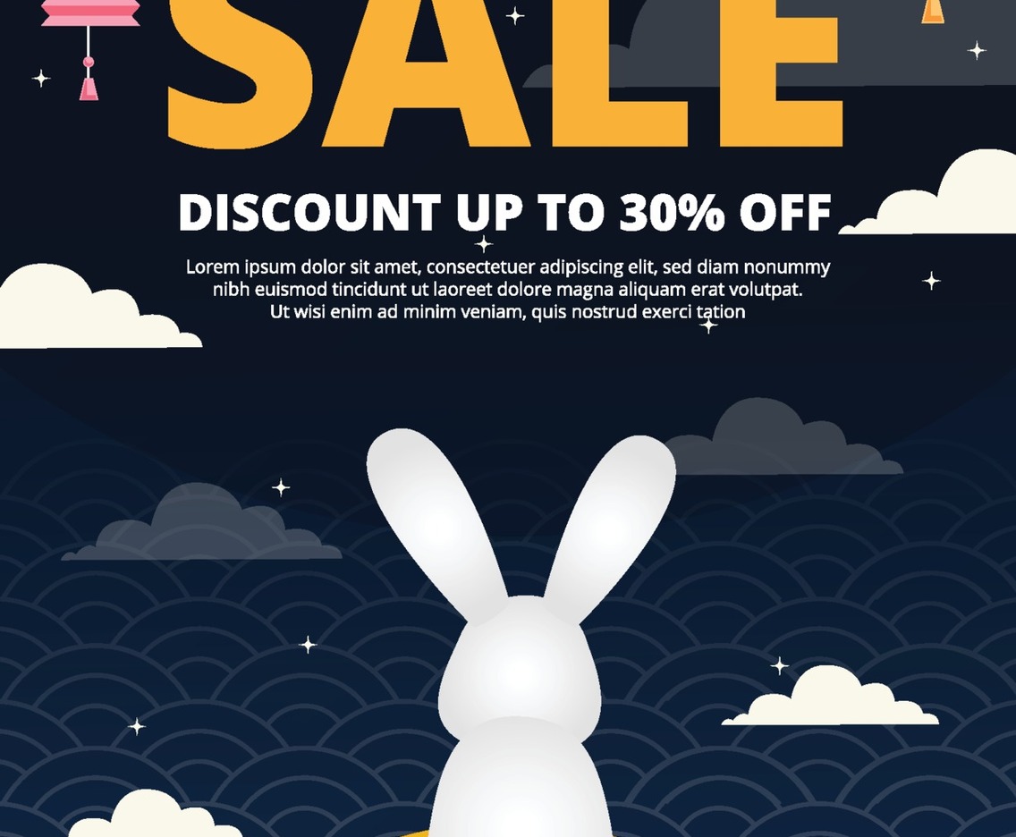 Mid Autumn Sale Poster