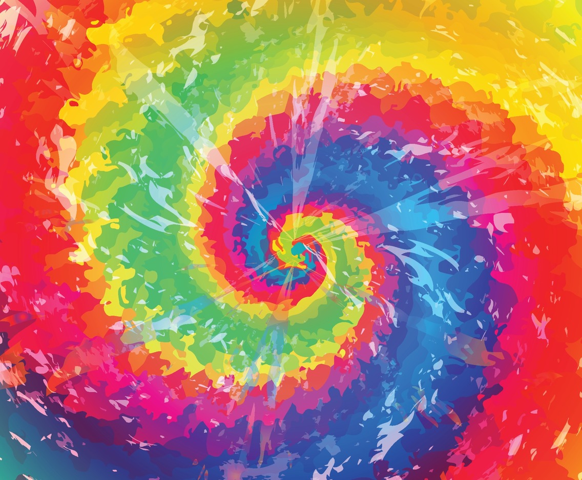Tie Dye Colorful Abstract
