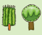 Cartoon Vector Trees