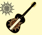 Sun And Music Vector