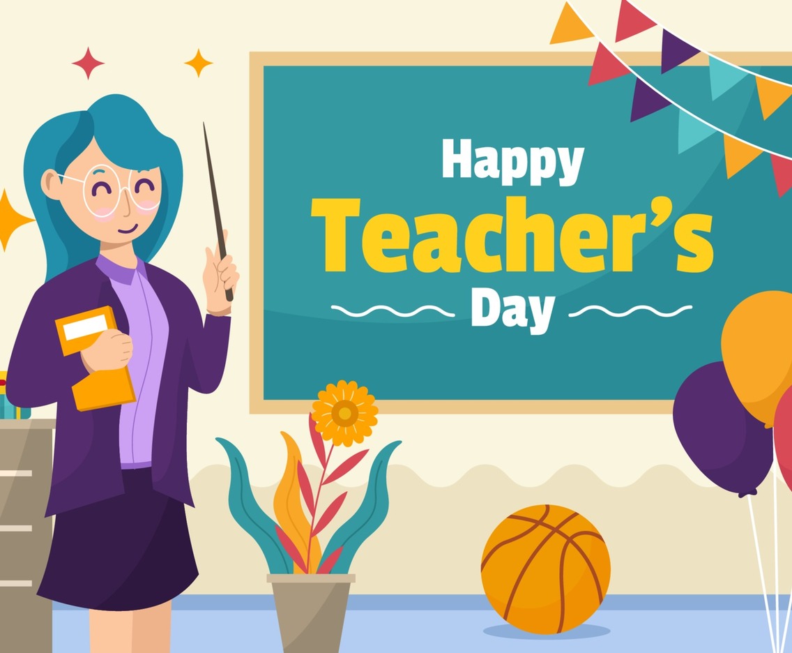 Happy Teacher's Day Background