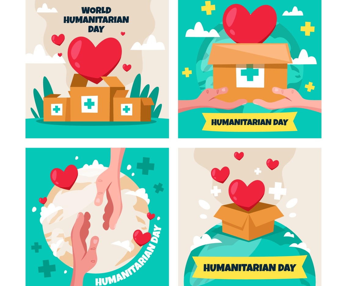 Humanitarian Day Card Set