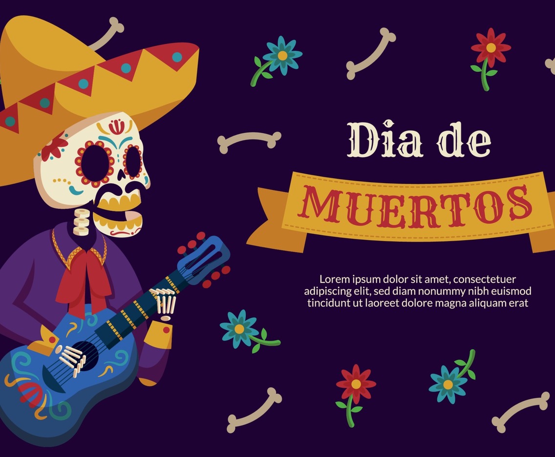 Dia de Muertos Background