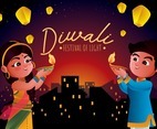 Celebrate Diwali Festival Concept