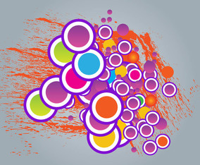 Grunge Rainbow Clouds Vector Art & Graphics | freevector.com