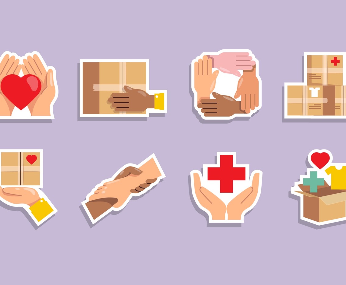 Humanitarian Day Sticker Collection