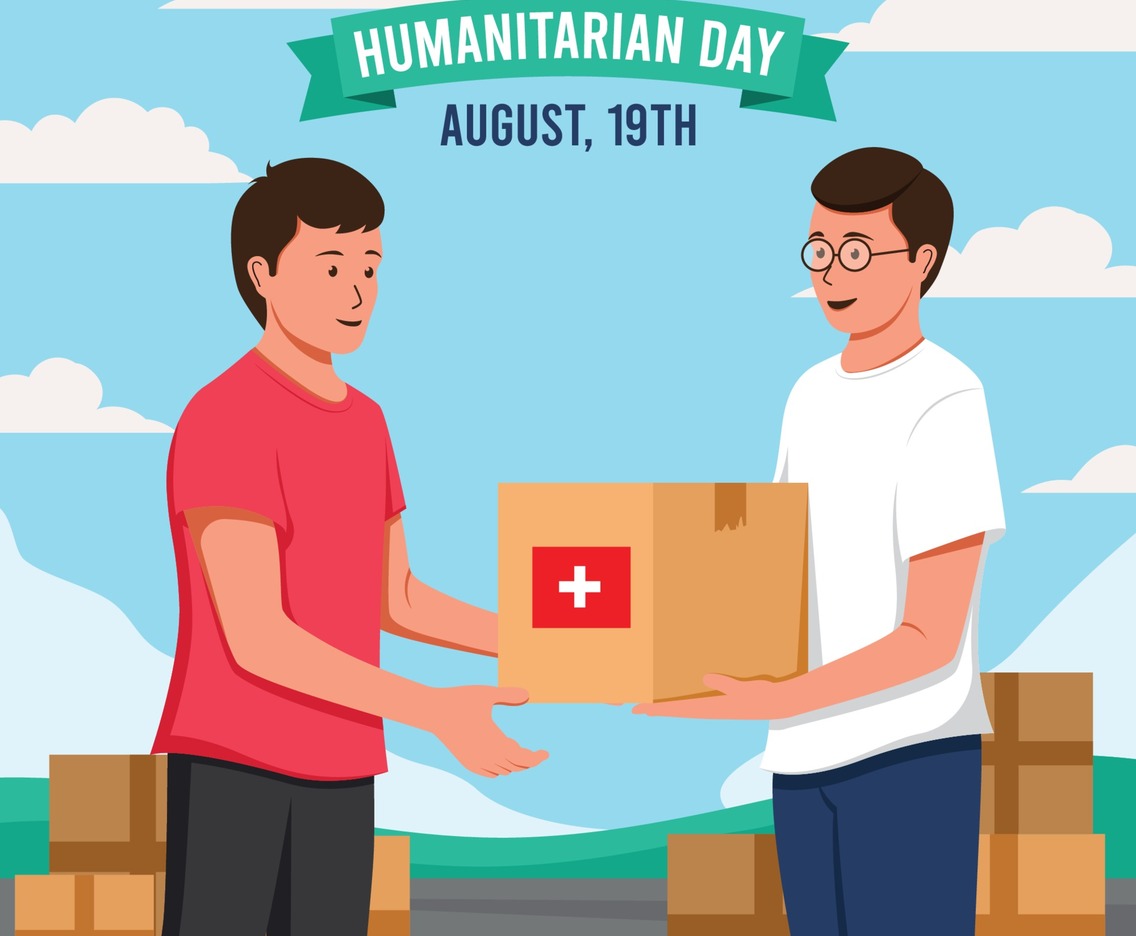 Humanitarian Day Concept