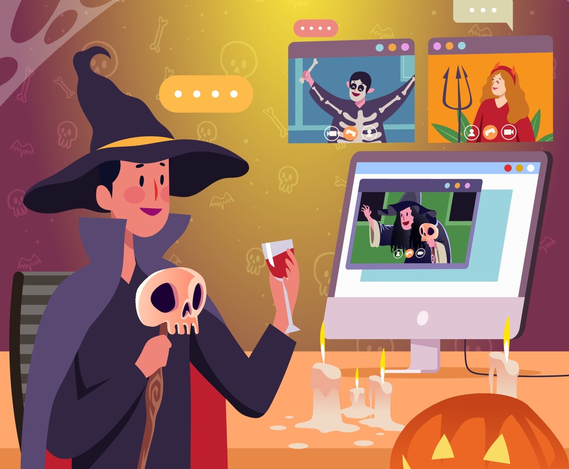 Online Halloween Party
