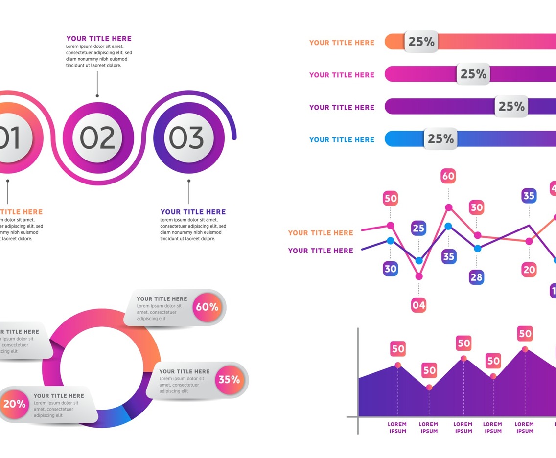 Modern Infographic Element Collection