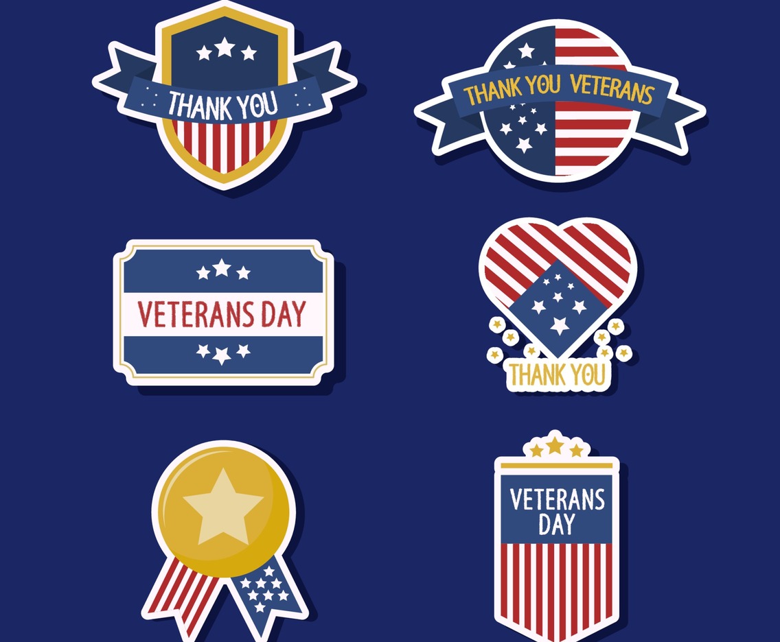 Veteran Days Sticker