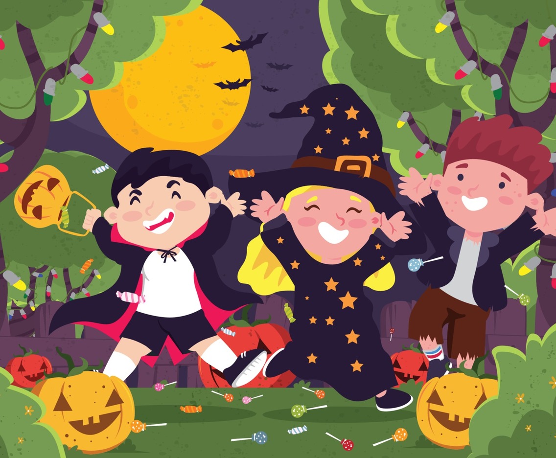 Happy Halloween Day Concept