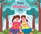Children Day Background Template