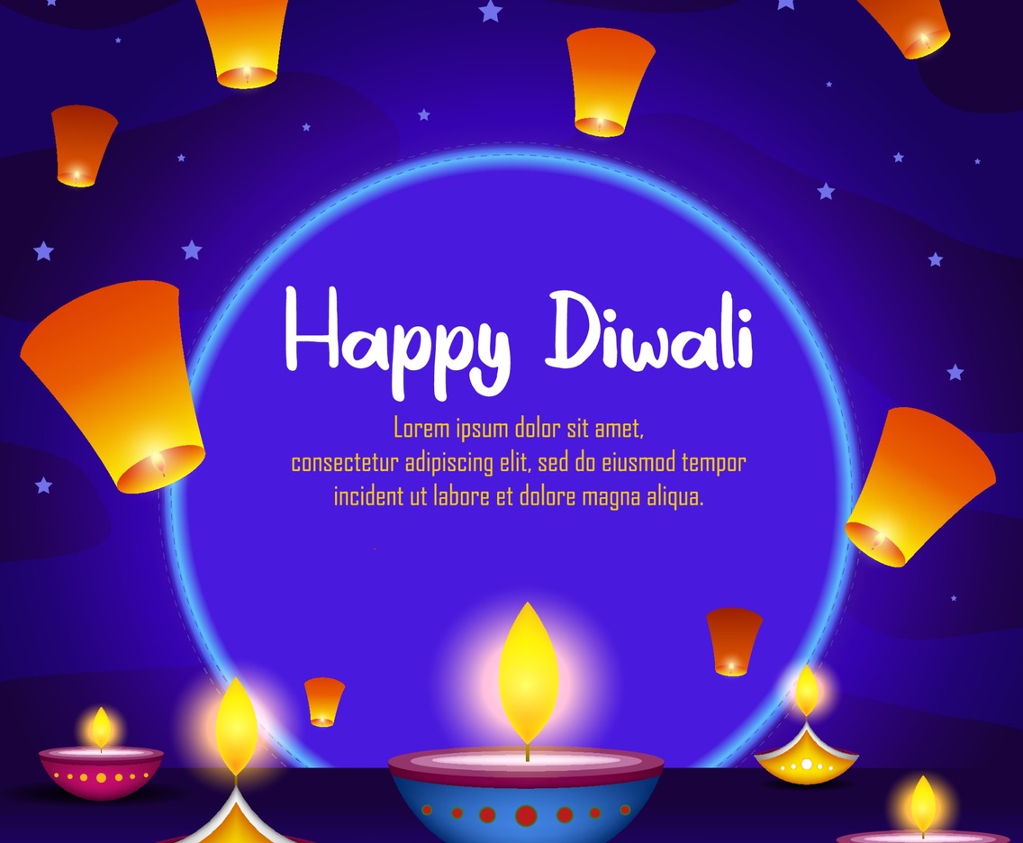 Happy Diwali Background