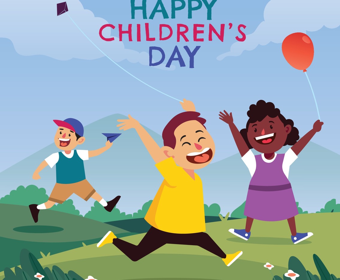Happy Childrens Day Kid Concept