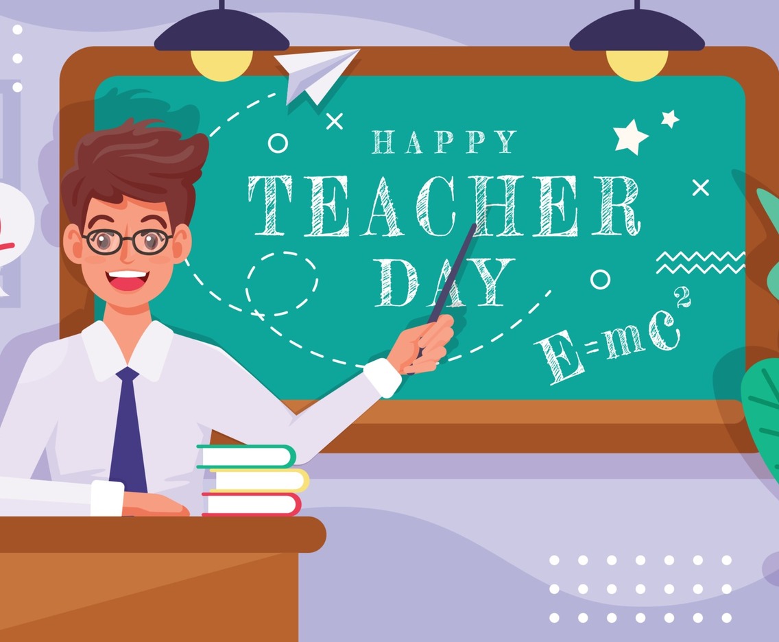 Celebration of Teacher's Day Background