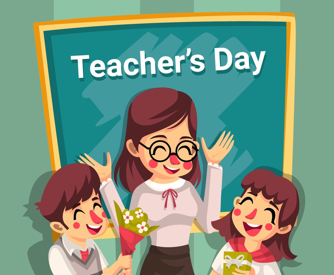 Happy Teacher's Day Background